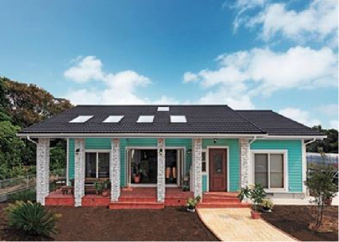 ヨーロピアンシンプルハウスの外観｜神奈川県の輸入住宅費用相場